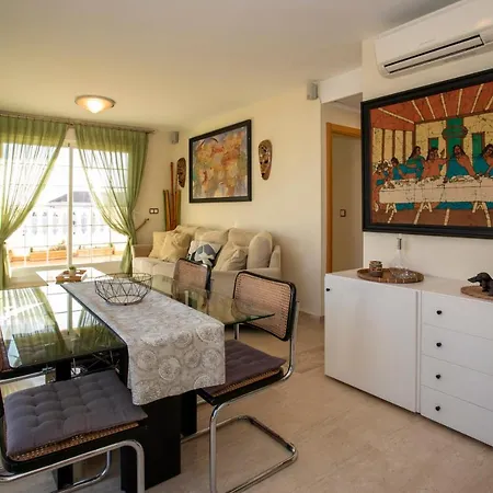 Caleta, Atico, 3 Frente Al Mar, By Bookindenia Апартаменты Дения