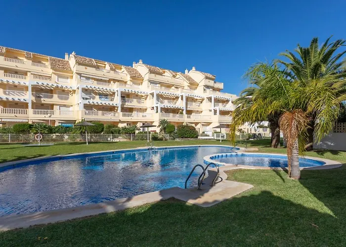 Апартаменты Caleta, Atico, 3 Frente Al Mar, By Bookindenia Дения